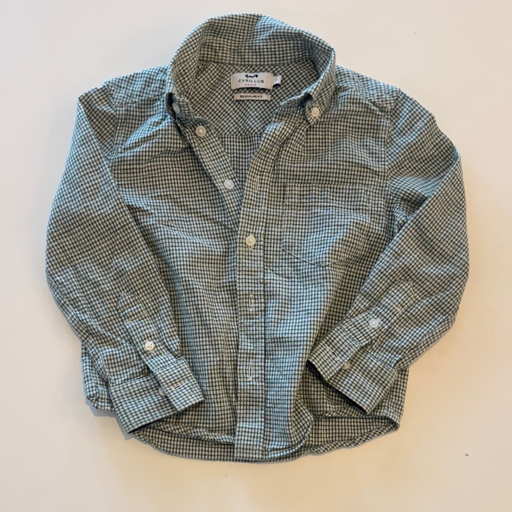 Cyrillus Paris Size 4t Boys button down